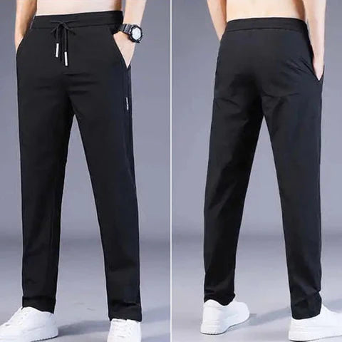 (BUY 1 GET 1 FREE) Men’s Lycra Solid Track Pants Combo