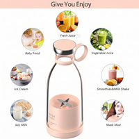 Portable Electric Juicer Blender – USB Rechargeable Mini Smoothie Maker