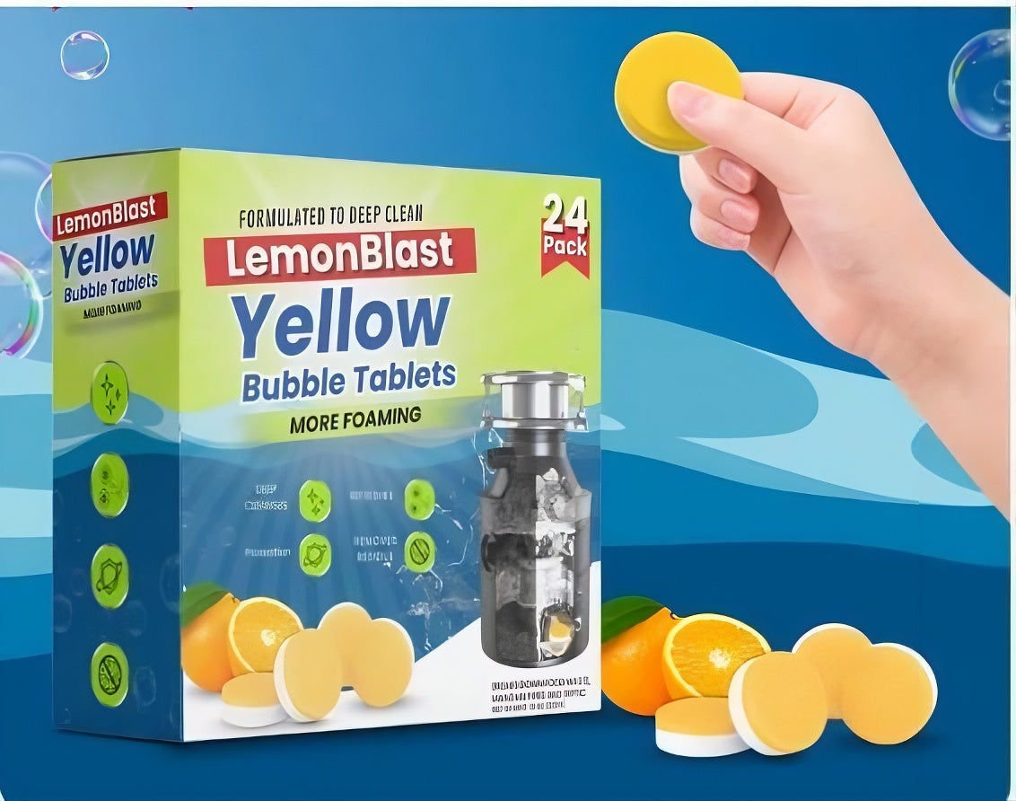 LemonBlast Effervescent Cleaning Tablets