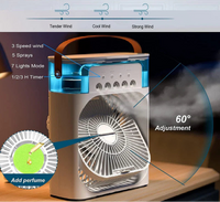 Portable Air Cooler Fan – 3-in-1 Mini AC, Humidifier & Mist Fan
