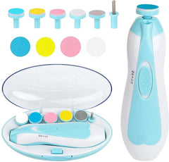 Electric Baby Nail Trimmer Set – Safe & Gentle Nail Care Kit for Newborns