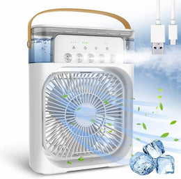 Portable Air Cooler Fan – 3-in-1 Mini AC, Humidifier & Mist Fan