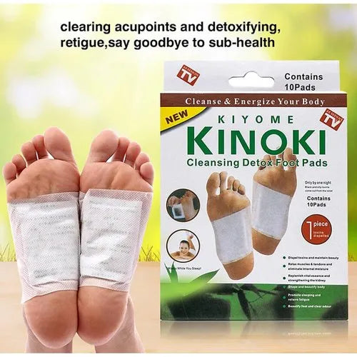 🌿 Kinoki Cleansing Detox Foot Patches (Buy 10 Get 10 Free)