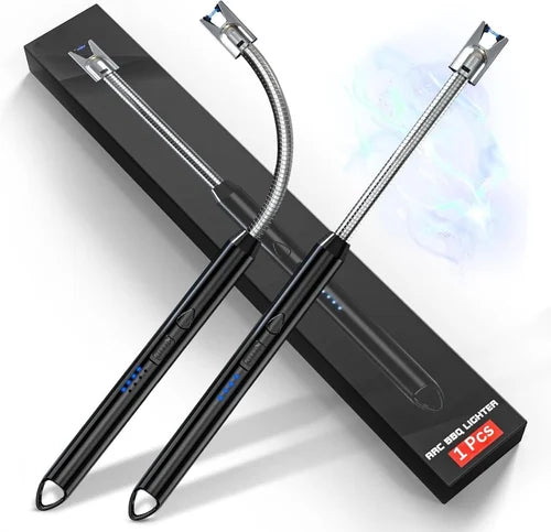 Electric Plasma Lighter – Rechargeable Windproof Flameless Kitchen Lighter
