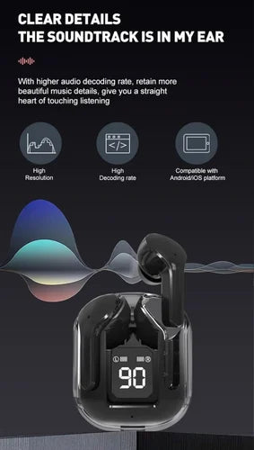 Crystal Wireless Earbuds