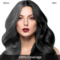3-in-1 Black Hair Dye Shampoo | Ayurvedic Formula (Buy 1 Get 1 Free)