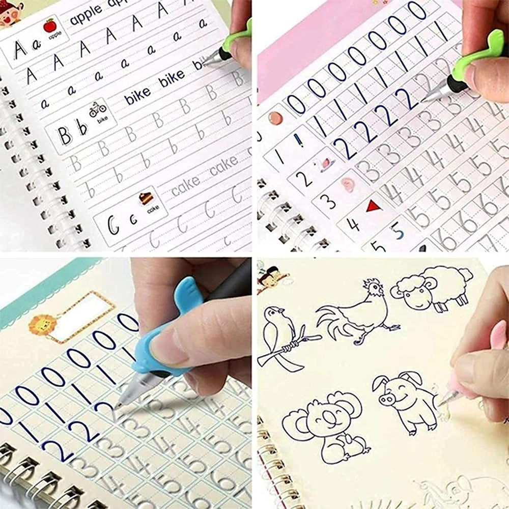 Sank Magic Practice Copybook (Set Of 4)