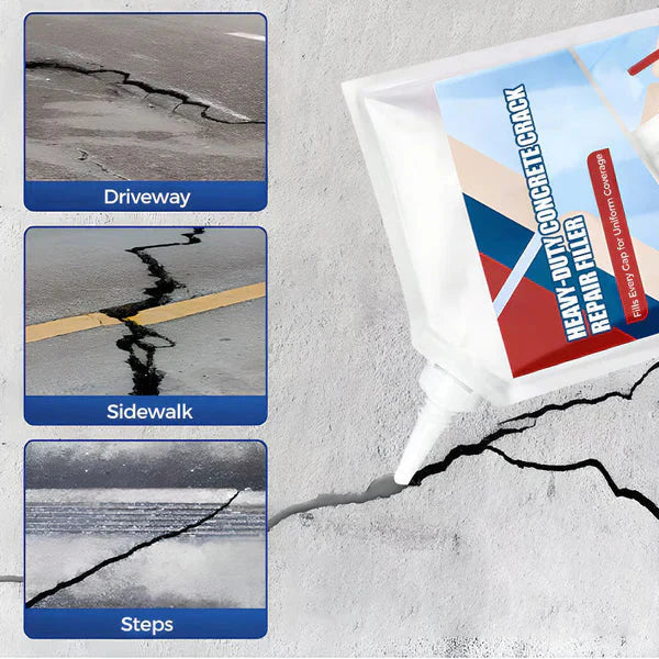 (BUY 1 GET 1 FREE) Heavy-Duty Concrete Crack Repair Adhesive - Waterproof Sealant