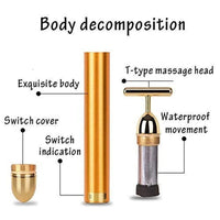 Luxury 24K Gold Facial Massager – Firming, Lifting & Glow Booster