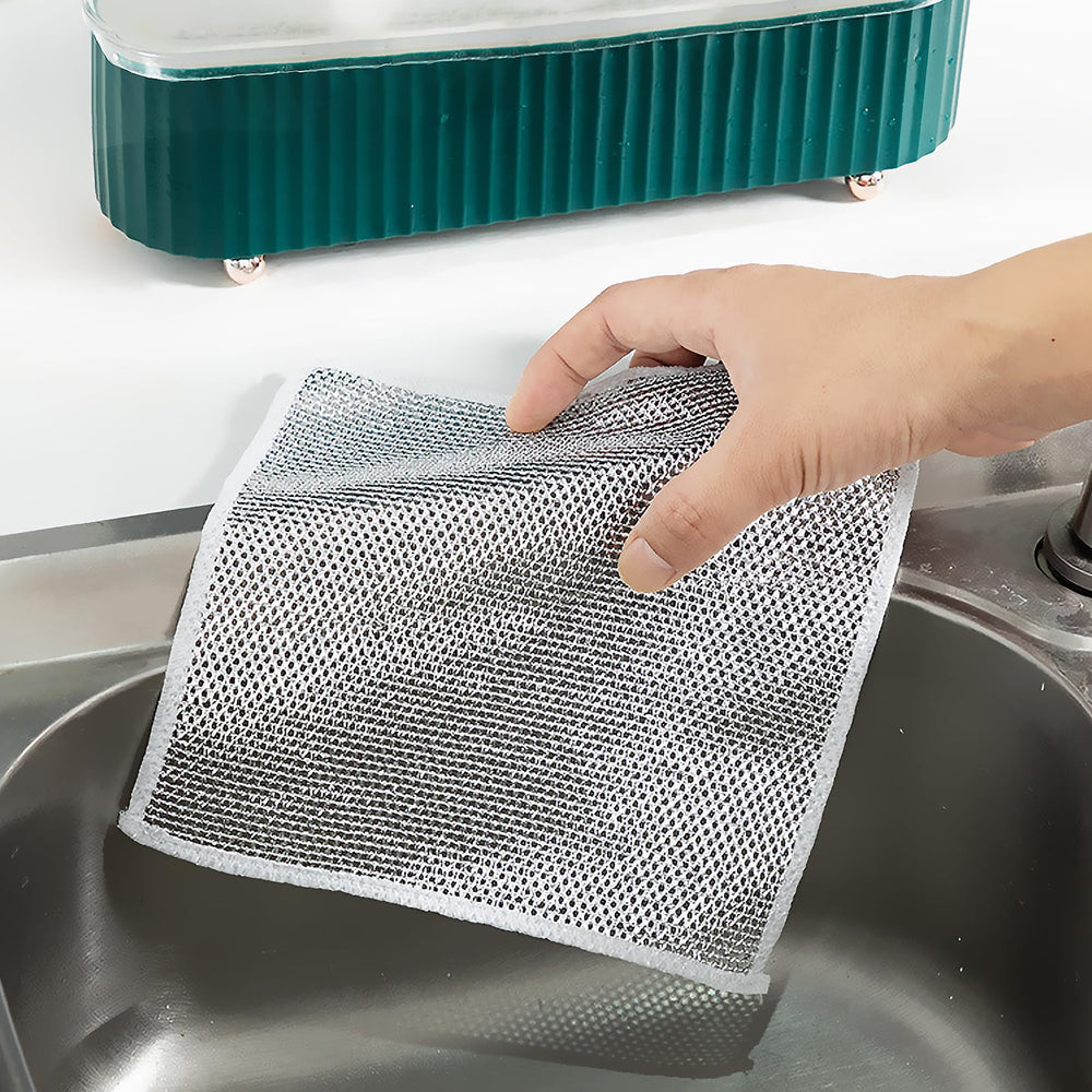 Multipurpose Wire Dishwashing Cleaning Rags (pack of 10)