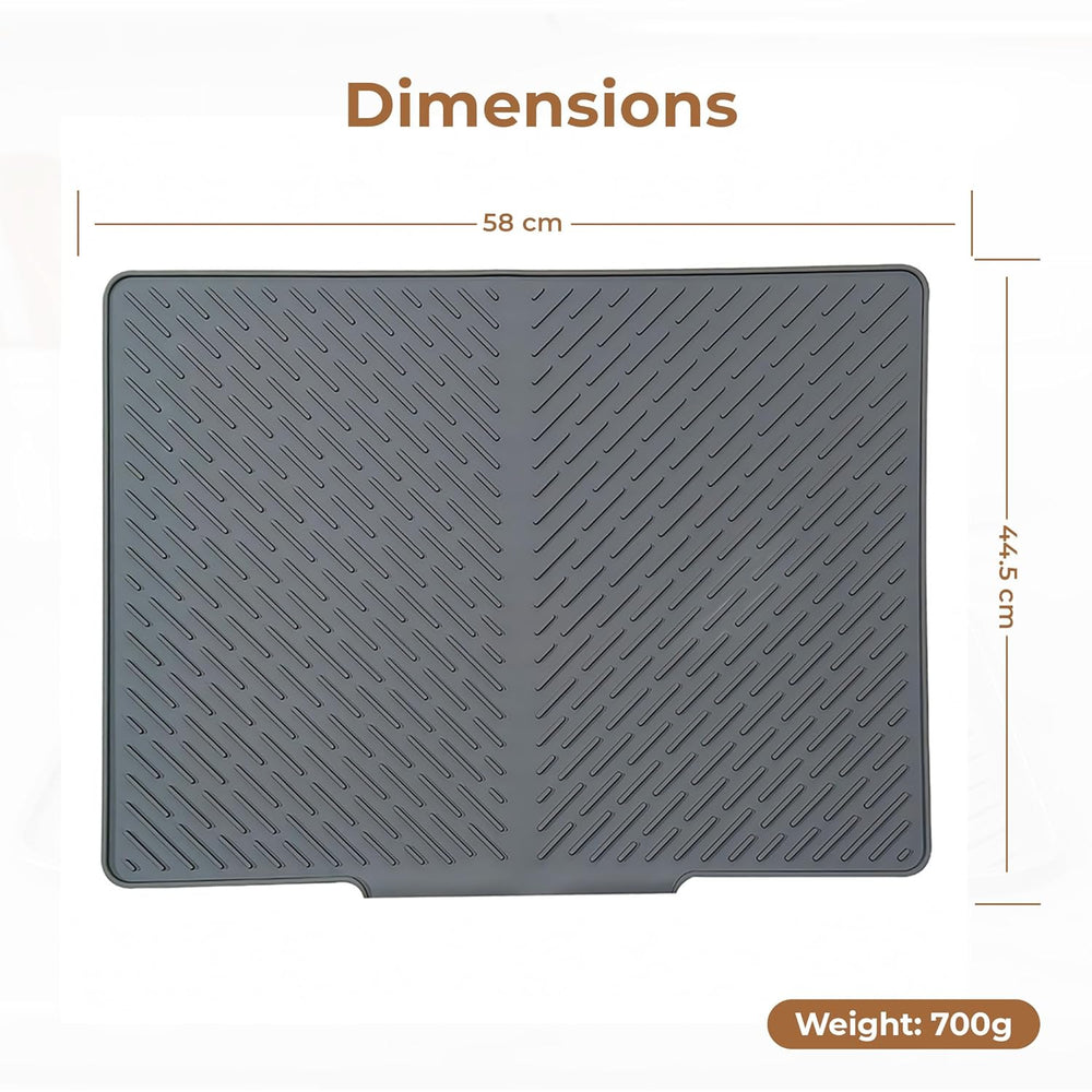 Silicone Dish Drying Mat for Kitchen 🔥 Flat 50% OFF