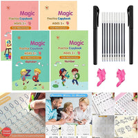 Sank Magic Practice Copybook (Set Of 4)