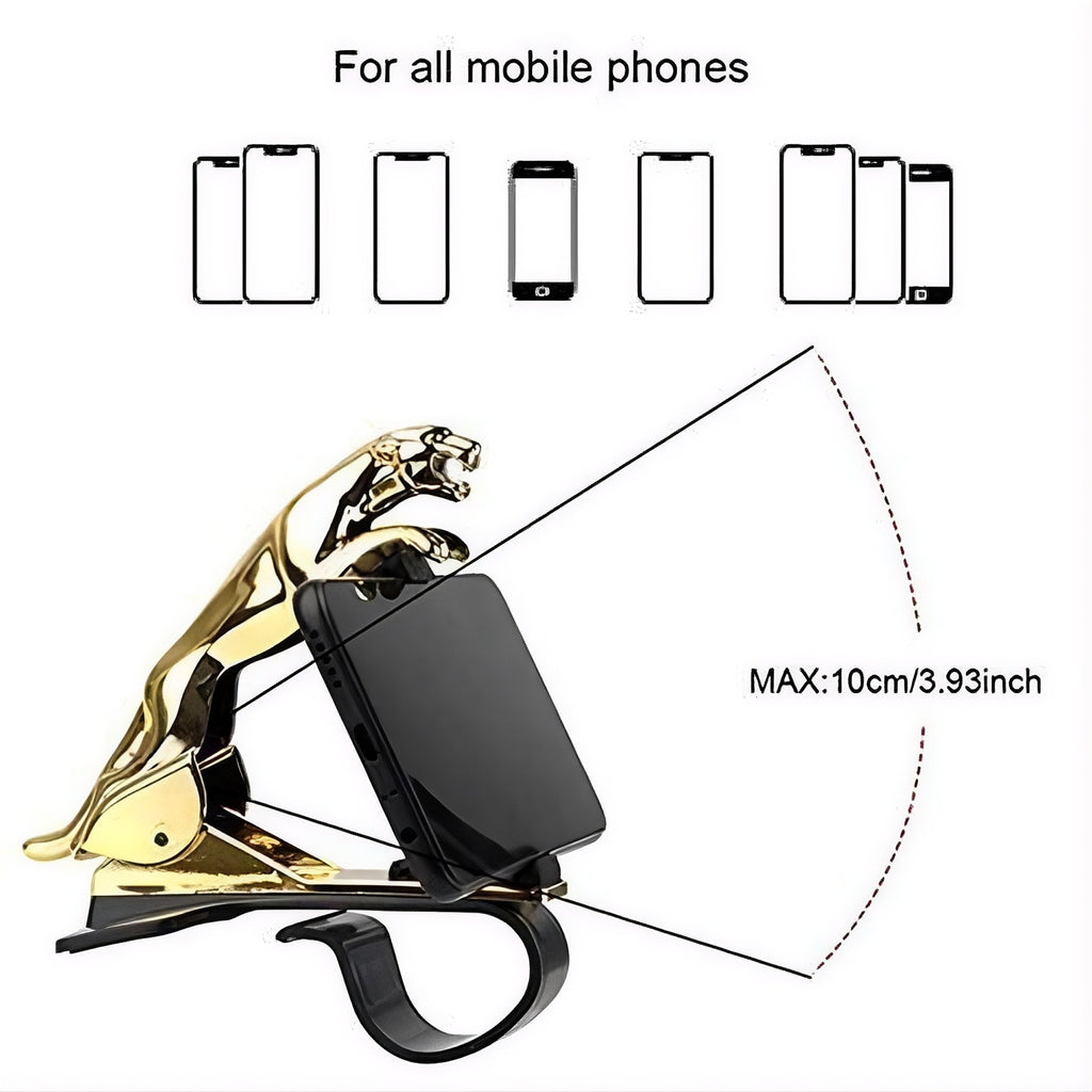 Jaguar Anti-Slip Phone Holder with 360° Rotation