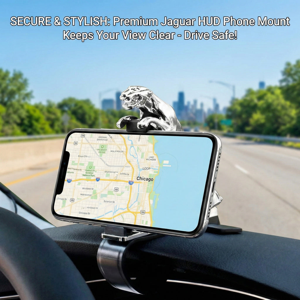 Jaguar Anti-Slip Phone Holder with 360° Rotation