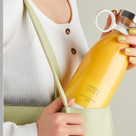 Portable Electric Juicer Blender – USB Rechargeable Mini Smoothie Maker