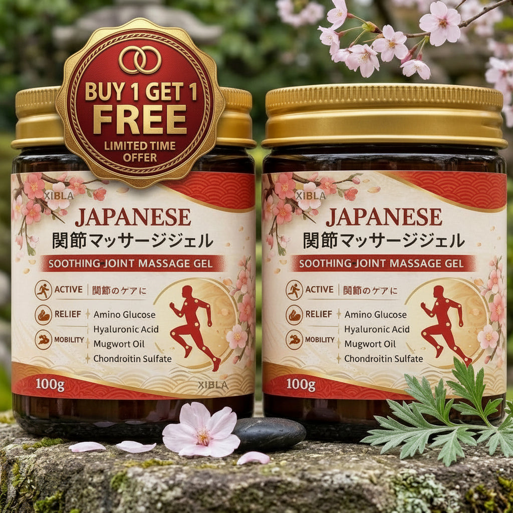 XIBLA Japanese Pain Relief Gel – Fast Relief for Muscle |🔥Buy 1 Get 1 FREE🔥