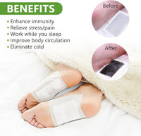 🌿 Kinoki Cleansing Detox Foot Patches (Buy 10 Get 10 Free)