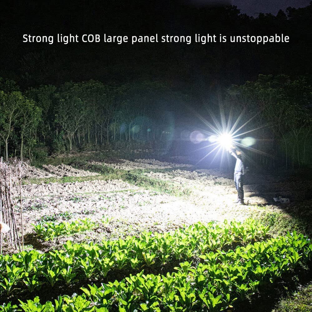Military Survival LED Flashlight – Emergency Tactical Torch with Power Bank