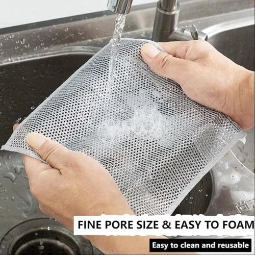 Multipurpose Wire Dishwashing Cleaning Rags (pack of 10)