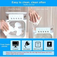Portable Air Cooler Fan – 3-in-1 Mini AC, Humidifier & Mist Fan