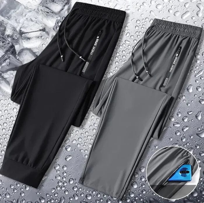 (BUY 1 GET 1 FREE) Men’s Lycra Solid Track Pants Combo